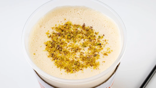 Кофе раф фисташковый 0.3 на растительном напитке, кафе Кофе раф фисташковый 0.3 на растительном напитке, кафе