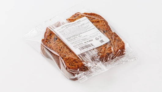 Кекс морковный с грецким орехом, кафе