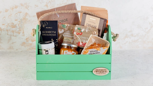 Бокс "Витаминно-десертный" с шоколадом