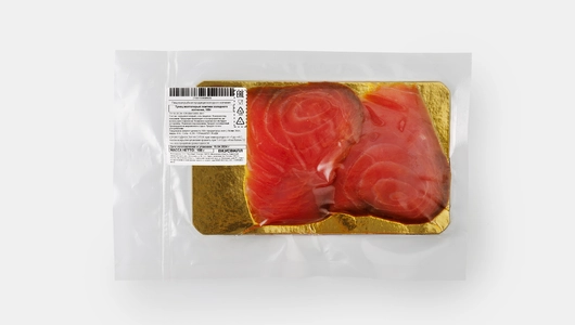 Тунец холодного копчения ломтики, 100 г