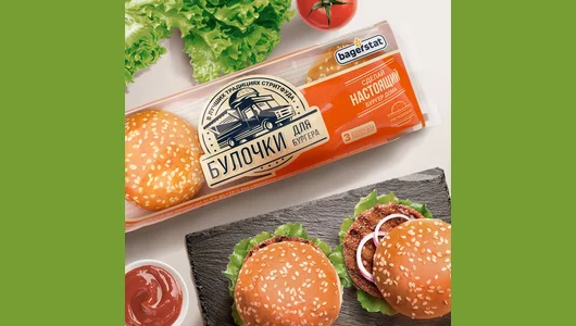 Булочка для бургера Bagerstat с кунжутом 168 г Булочка для бургера Bagerstat с кунжутом 168 г