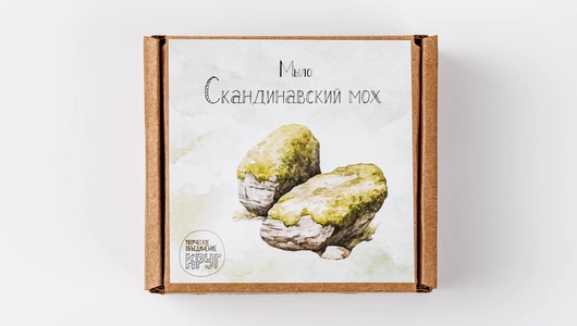 Мыло "Скандинавский мох"
