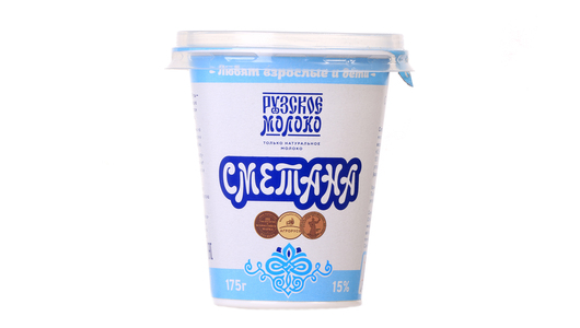 Сметана Рузская 15% 175 г