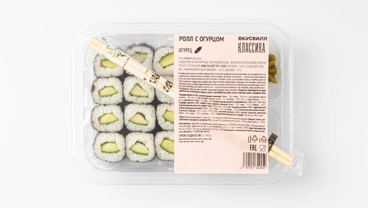 Ролл с огурцом