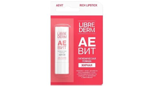 Librederm АЕвит помада гигиеническая жирная 4 г