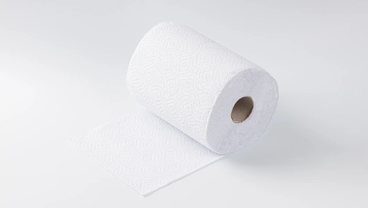 Полотенца бумажные из втор. волокна 2 слоя, 1 рулон