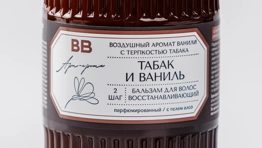 Бальзам парфюмированный восстанавливающий для всех типов волос "Табак и Ваниль", 300 мл Бальзам парфюмированный восстанавливающий для всех типов волос "Табак и Ваниль", 300 мл