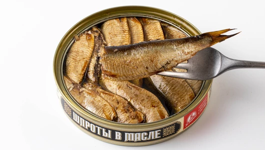 Шпроты в масле из балтийской кильки, 120 г