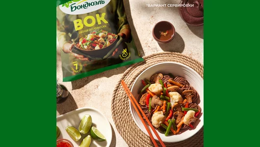 Смесь овощная Бондюэль Вок овощи по-азиатски замороженная 400 г Смесь овощная Бондюэль Вок овощи по-азиатски замороженная 400 г