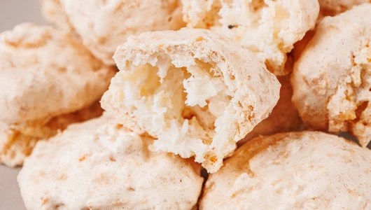 Безе кокосовое