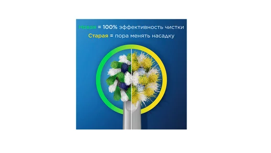 Насадки для электрической зубной щетки Oral-B CrossAction 2 шт