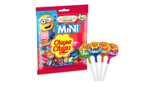 Карамель Chupa Chups Mini ассорти 90 г Карамель Chupa Chups Mini ассорти 90 г