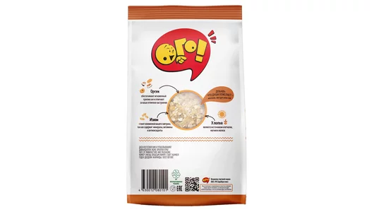 Готовый завтрак ОГО! Мюсли запеченные с орехом 350 г