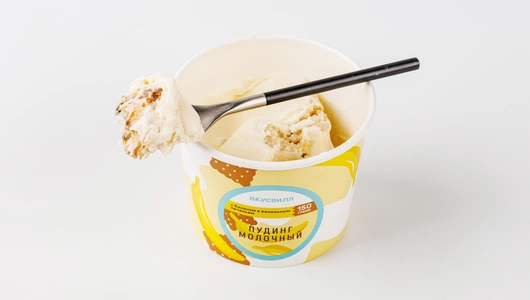 Пудинг молочный "Банан с ванильным печеньем"