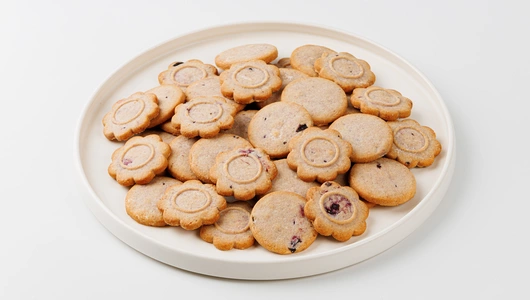 Печенье сахарное со смородиной Печенье сахарное со смородиной