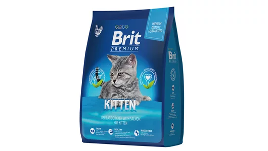 Корм BRIT 400гр для котят с курицей Premium Cat Kitten