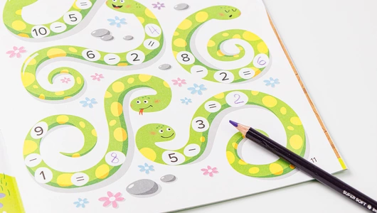 Книжка "Веселая математика: Вычитание" Книжка "Веселая математика: Вычитание"