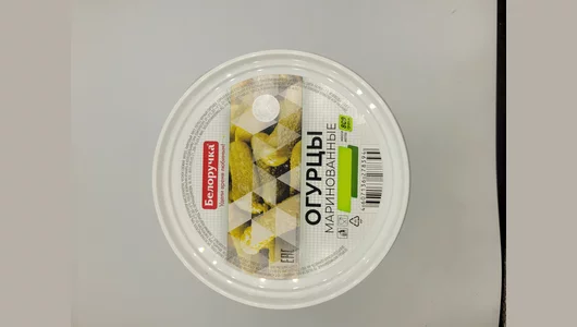 Огурцы Белоручка маринованные 800 г