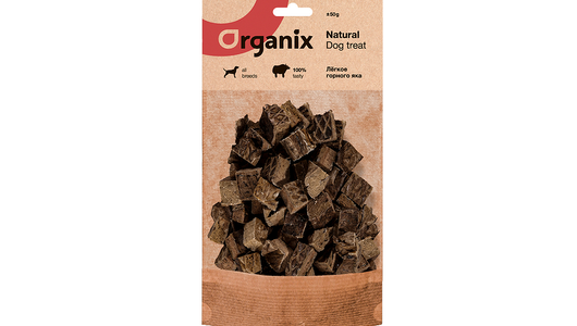 Organix лакомства Премиум лакомство Легкое горного яка, 50г