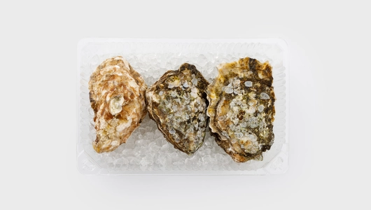 Устрицы живые тихоокеанские, шт.