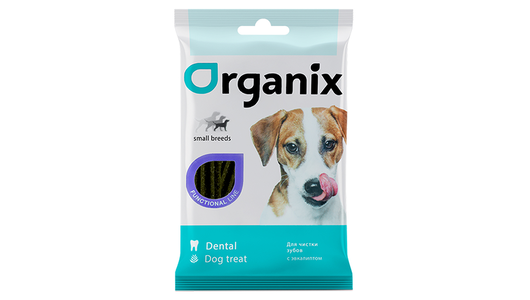 Organix лакомства Палочки-зубочистки для собак для здоровья зубов, dental care