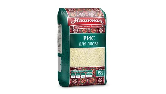 Рис Националь Для плова 900 г Рис Националь Для плова 900 г