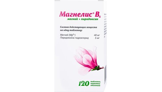 Магнелис b6 таб п о 120