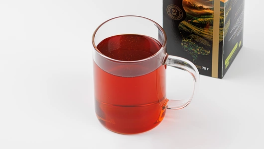 Чай черный байховый мелколист. из купажа цейлонского, индийского и кенийского сортов, 50 пак