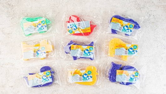 Губка для купания "Дружок"