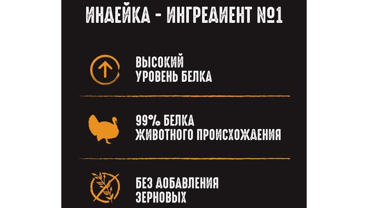 Корм для взрослых кошек Crave Индейка консервированный 70 г