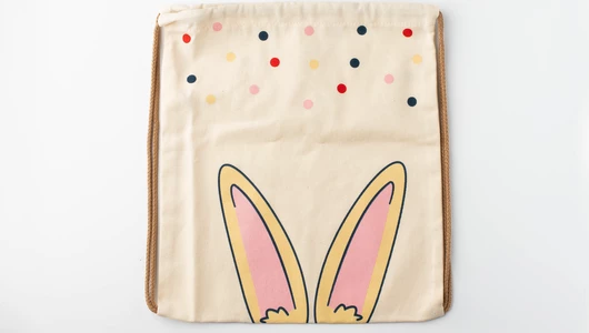 Сумка большая "Ушки" беж шнур Сумка большая "Ушки" беж шнур