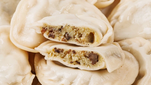 Вареники постные с&nbsp;картофелем и&nbsp;грибами, 500 г