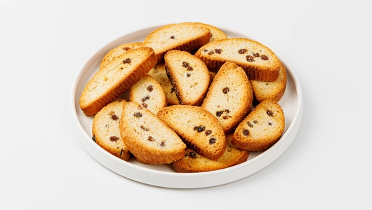 Мини-сухари с изюмом в сахаре