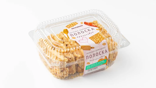 Печенье домашнее "Арахисовая полоска"