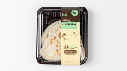 Лепешка с зеленью