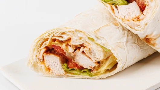 Шаурма с курицей и соусом "Гриль" Шаурма с курицей и соусом "Гриль"