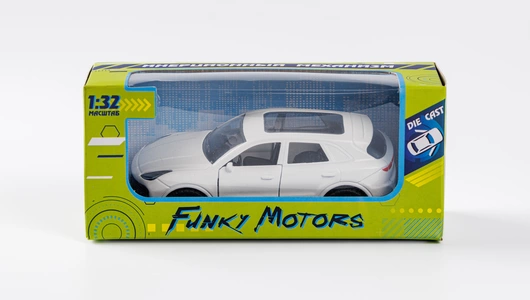 Машинка инерционная с открывающимися дверями, в ассорт.