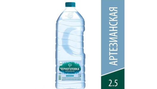 Вода питьевая артезианская Черноголовка негазированная пэт 2,5 л