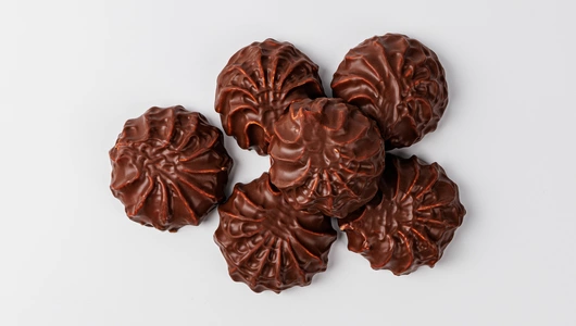 Зефир кокосовый в молочном шоколаде, ВЕС