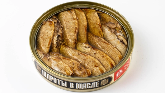 Шпроты в масле из балтийской кильки, 120 г