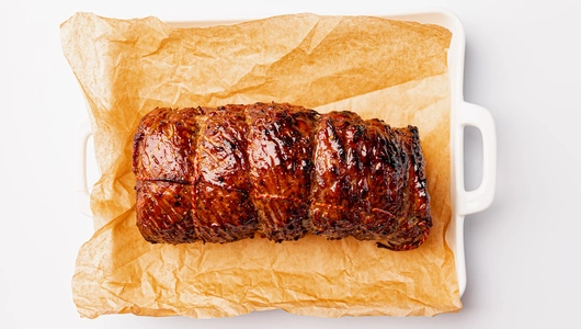 Рулет из говядины с черносливом, вес