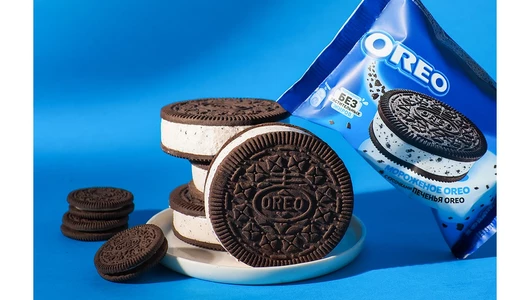Мороженое сэндвич Oreo Ванильное с кусочками печенья 76 г