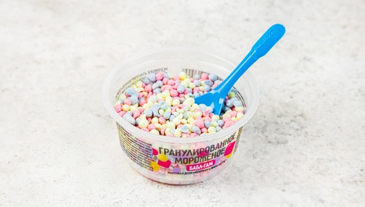 Мороженое гранулированное "Бабл-Гам" Мороженое гранулированное "Бабл-Гам"