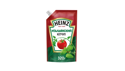 Кетчуп Heinz Итальянский дой-пак 320 г