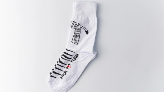 Носки "Зебра", размер 42-46 Носки "Зебра", размер 42-46