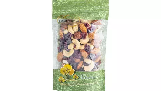 Смесь орехов с клюквой Семушка 120 г