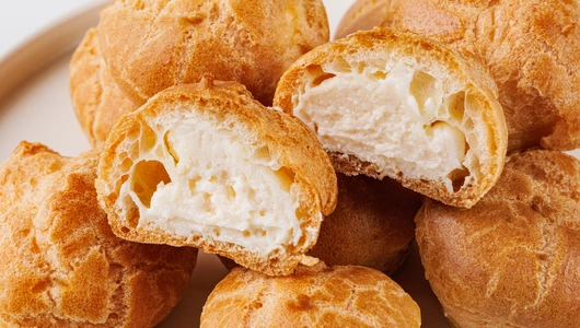 Профитроли с сыром рикотта