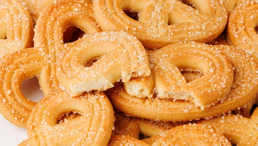 Печенье "Крендельки" в сахаре