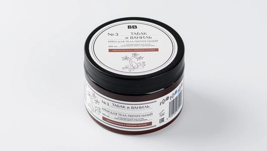 Крем для тела питательный "Табак и ваниль", 300 мл Крем для тела питательный "Табак и ваниль", 300 мл