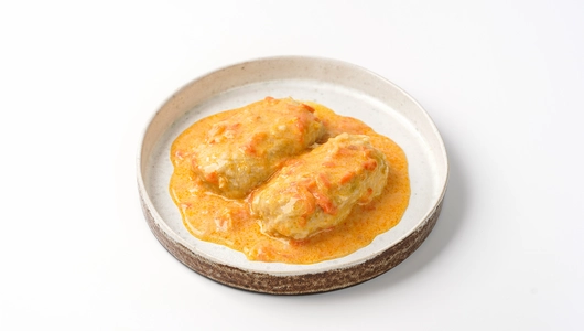 Голубцы ленивые из мяса птицы